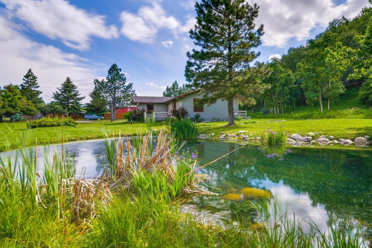Dog-Friendly Red Lodge Home With On-Site Pond! Exterior foto